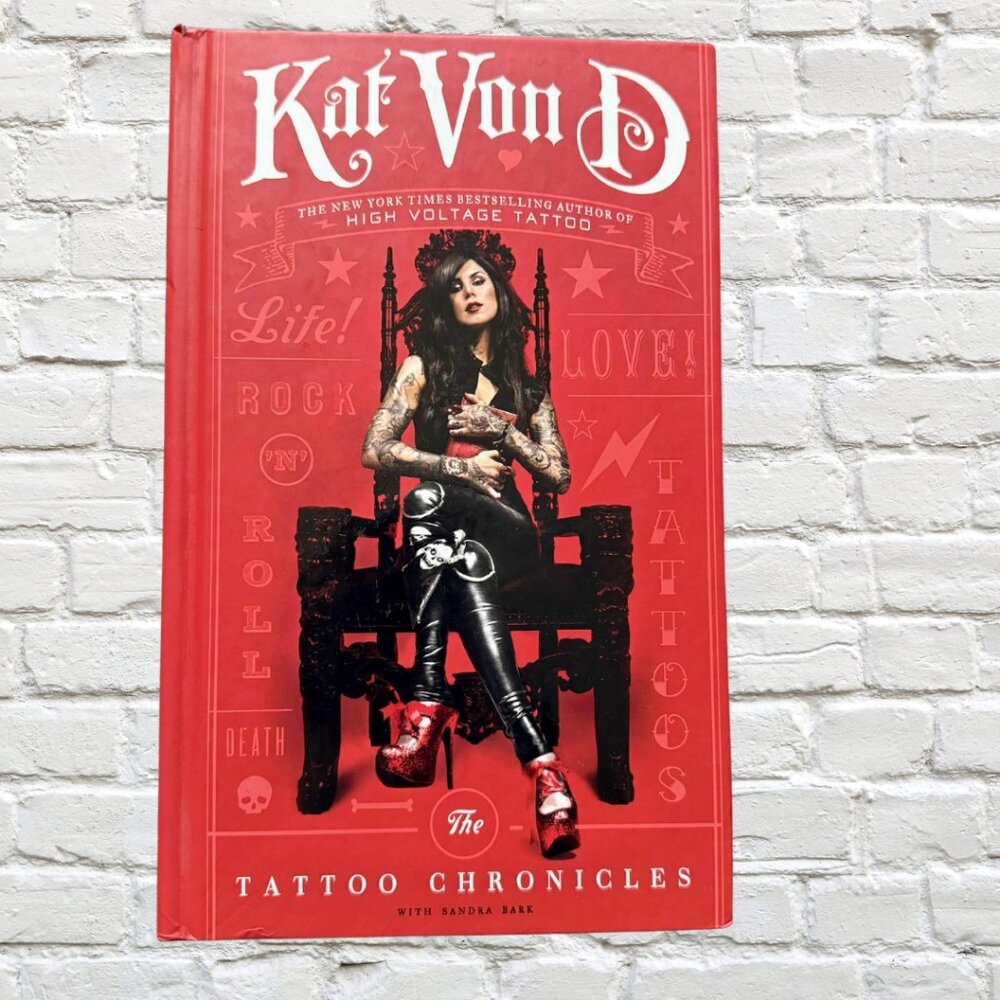 Kat Von D The Tattoo Chronicles Hardcover Book